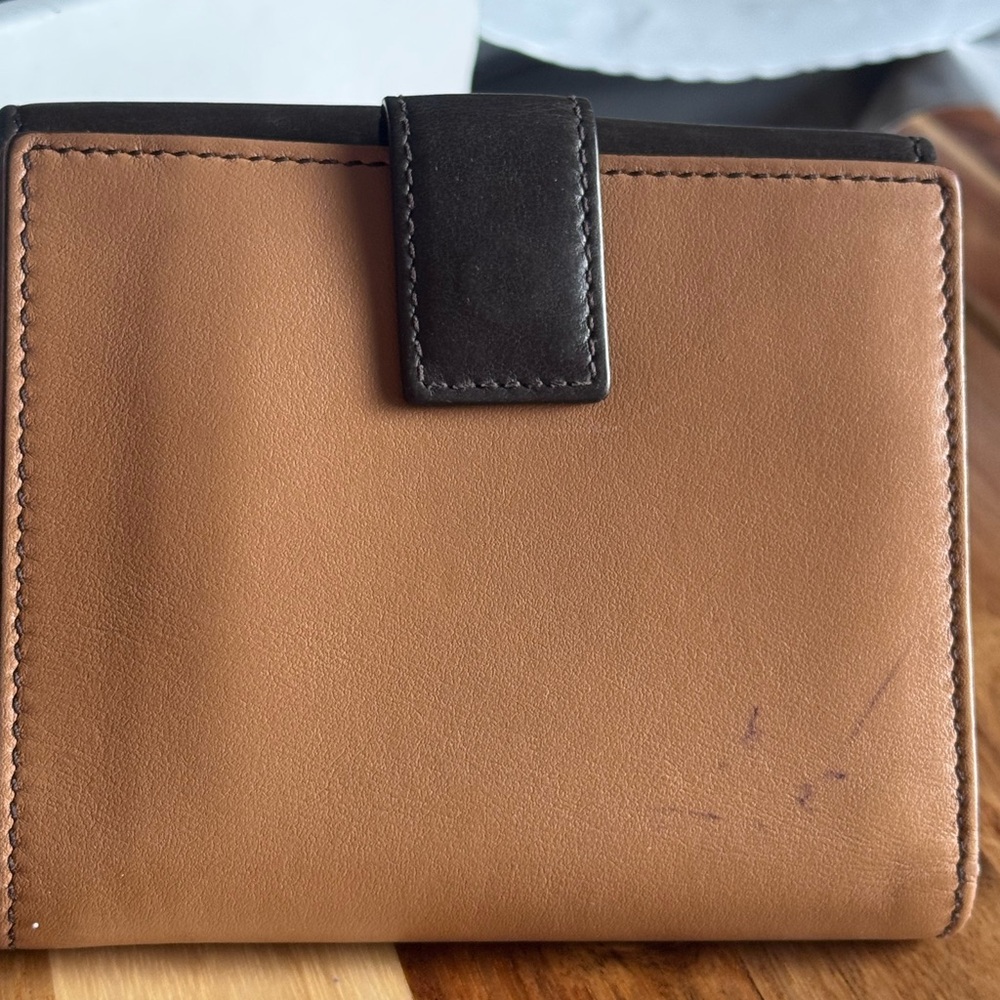 Salvatore Ferragamo Brown leather compact wallet  see pictures - Picture 4 of 16